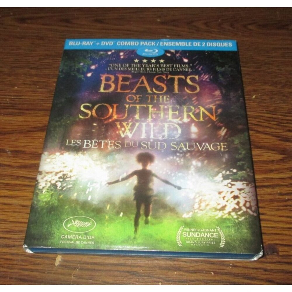 Beasts of the Southern Wild (Blu-ray/DVD, 2012, Canadian) w/ slipcover